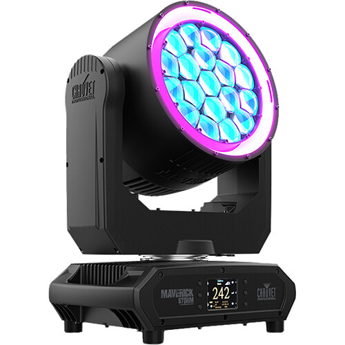 CHAUVET Professional Maverick Storm 2 BeamWash RGBW LED Moving Head IP65 Light Fixture