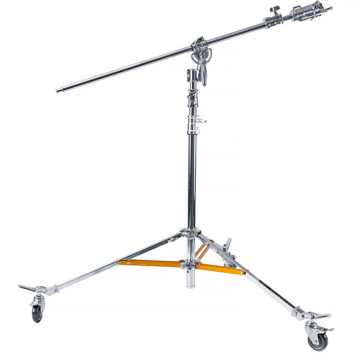 Cheetah Stand Heavy-Duty Convertible Super Boom Stand with Wheels (18')