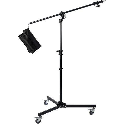 Cheetah Stand Convertible Rolling Boom Stand (13')