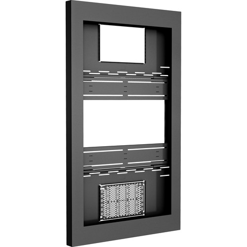 Chief Wall Display Enclosure Portrait 65" (Black)