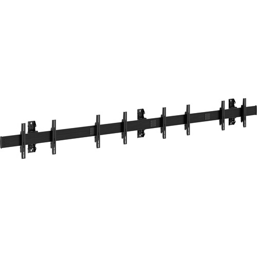 Chief Fusion Large Wall 4 x 1 Modular Menu Board Mount (Landscape)