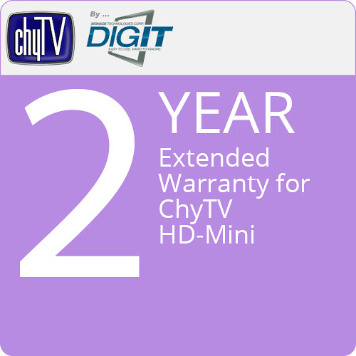 ChyTV 2-Year Extended Warranty for ChyTV HD-Mini