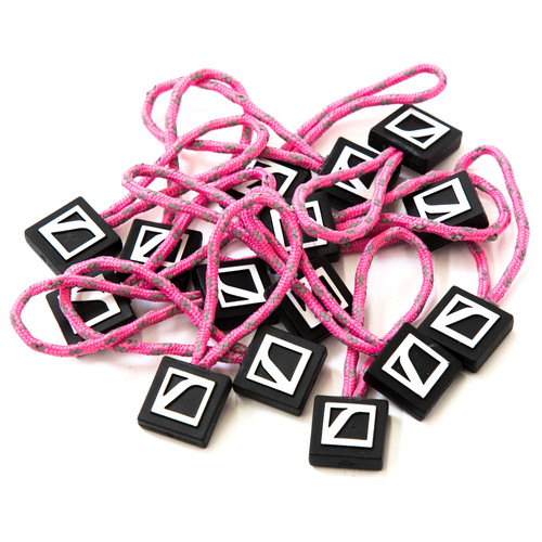 CineBags Zipper Pulls (15-Pack Light Pink)