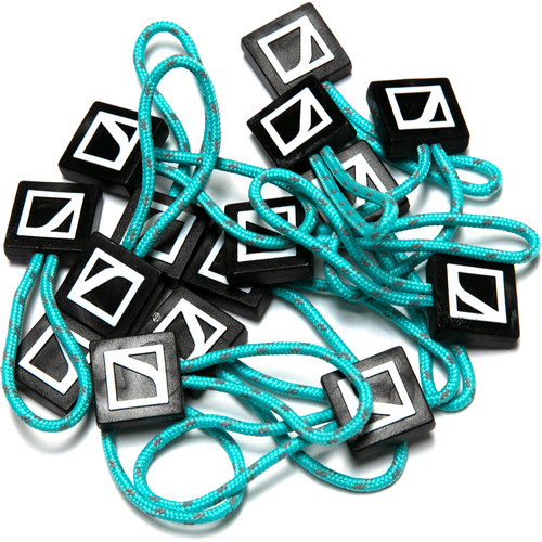 CineBags Zipper Pulls (15-Pack Bahamas Blue)