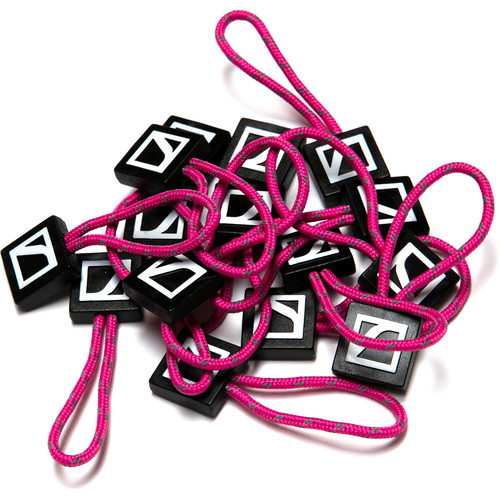 CineBags Zipper Pulls (15-Pack Fuchsia)