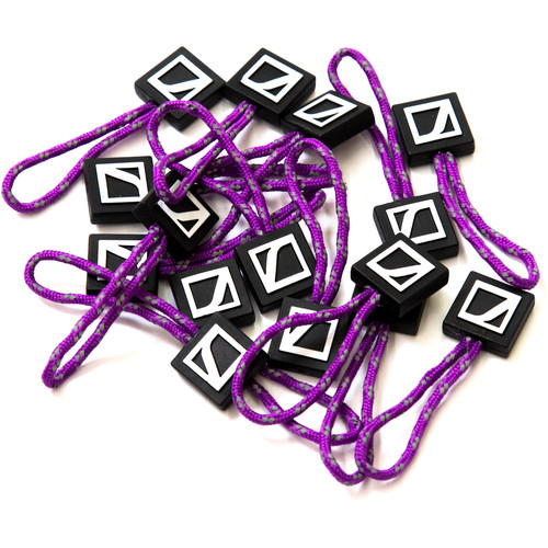 CineBags Zipper Pulls (15-Pack Purple)