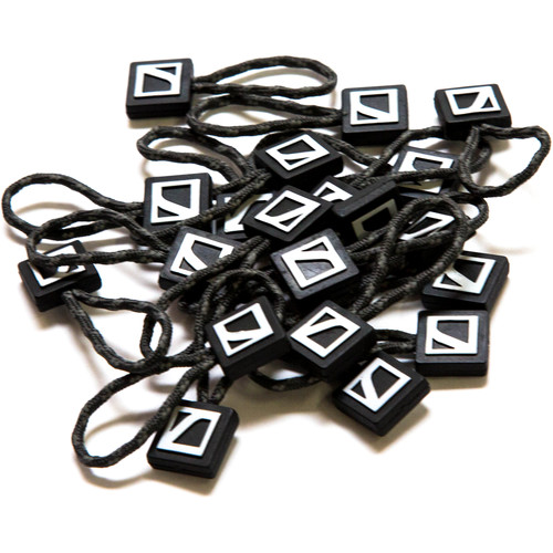 CineBags Zipper Pulls (15-Pack Charcoal)