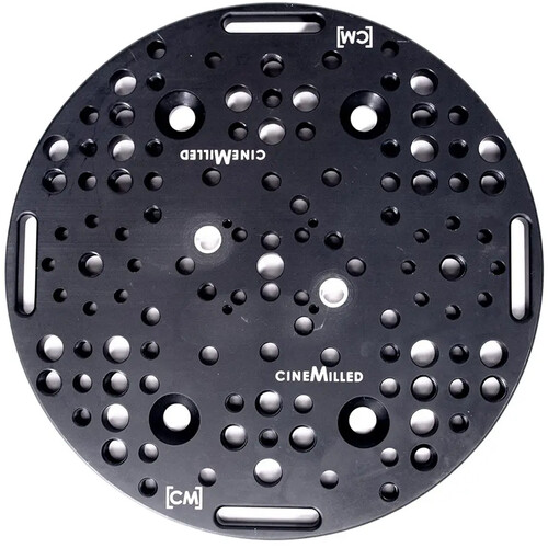 CineMilled Round Cheese Plate (10