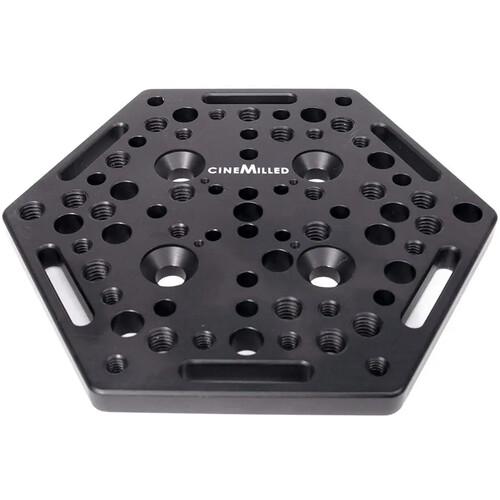 CineMilled Hex Cheese Plate