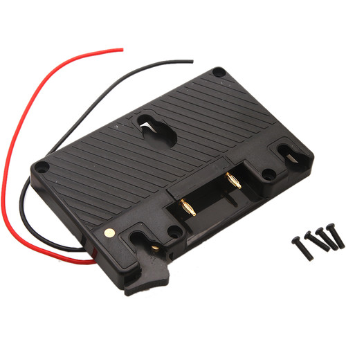 CineMilled Standard Battery Plate (Gold Mount)
