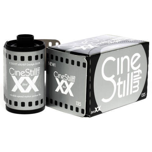 CineStill Film BwXX Double-X Black and White Negative Film (35mm Roll Film 36 Exposures)