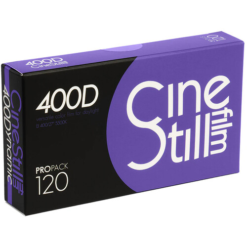 CineStill Film 400 Dynamic Color Negative Film (120 Roll Film 5-Pack)