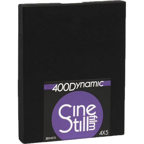 CineStill Film 400 Dynamic Color Negative Film (4 x 5