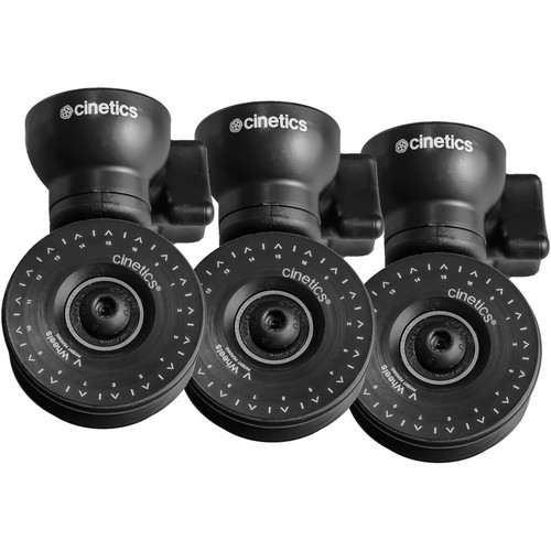 Cinetics V-Wheels for CineMoco Dolly (3-Pack)