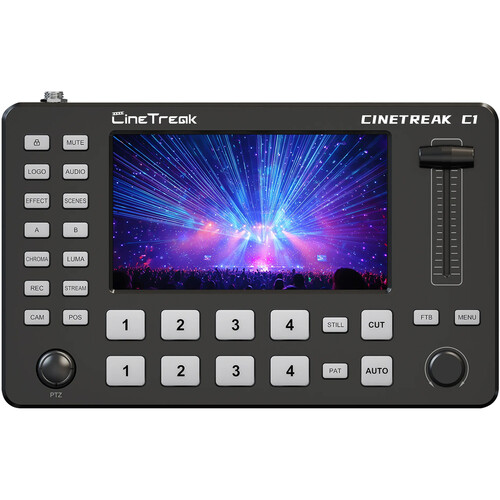 CineTreak CineLive CL-C1 Compact 4-Channel HDMI Streaming Video Switcher with 5