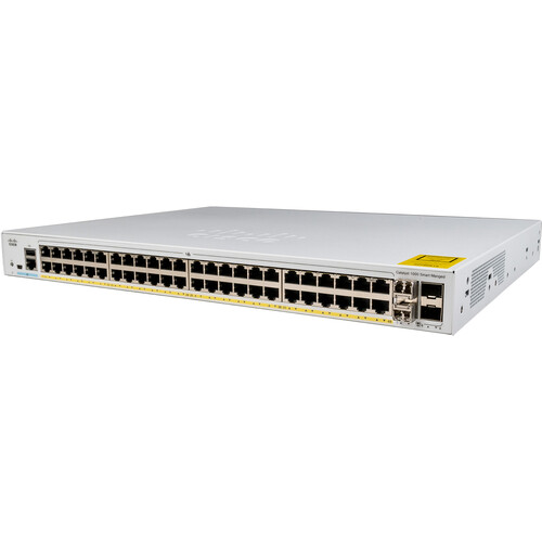Cisco Catalyst C1000-48FP-4G-L 48-Port Gigabit PoE+ Compliant Managed Network Switch (740W)