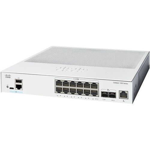 Cisco Catalyst C1300-24MGP-4X 24-Port Multi-Gig PoE+ Compliant Managed Network Switch