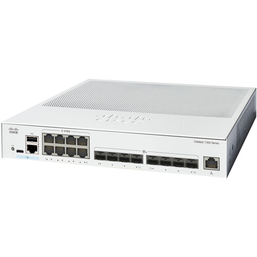 Cisco Catalyst C1300-48MGP-4X 48-Port Multi-Gig PoE+ Compliant Managed Network Switch