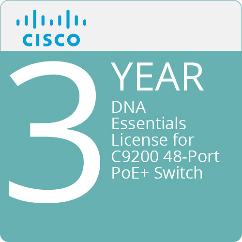 Cisco Catalyst C9200 Digital Network Architecture Essentials (48-Port 3-Year License)