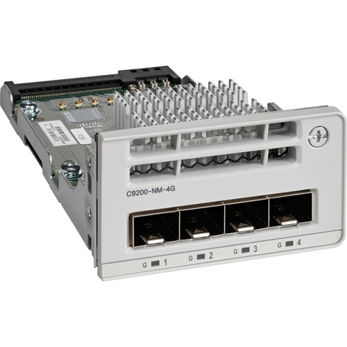 Cisco Catalyst 9200 4-Port Gigabit Ethernet Network Module