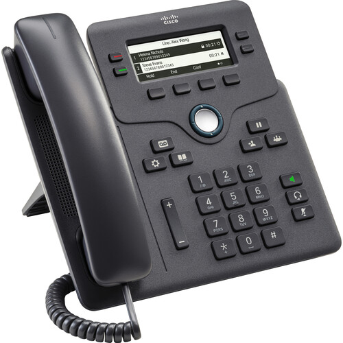 Cisco IP Phone 6861 (Charcoal)