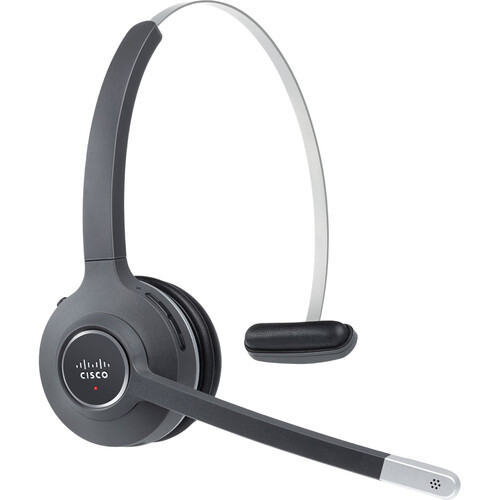 Cisco 521 Wired Single Headset with 3.5mm Connector and USB-A Adapter
