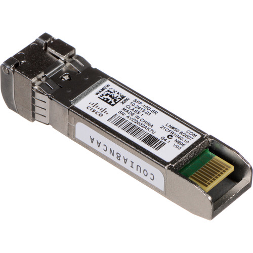 Cisco 10GBASE-SR SFP+ Transceiver Module