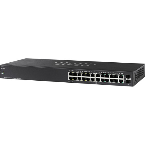 Cisco SG110-24HP 110 Series 24-Port Unmanaged PoE Network Switch