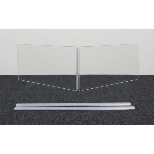 ClearSonic ARX2412x2 Scratch-Resistant Two-Section Height Extender with H-Channel (24x12