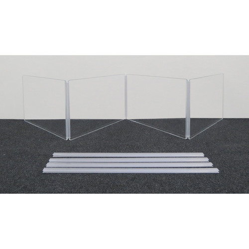 ClearSonic ARX2412x4 Scratch-Resistant Four-Section Height Extender with H-Channel (24x12