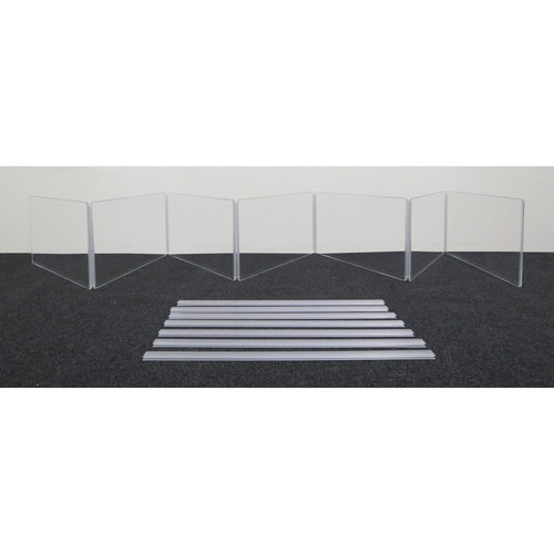 ClearSonic ARX2412x7 Scratch-Resistant Seven-Section Height Extender with H-Channel (24x12