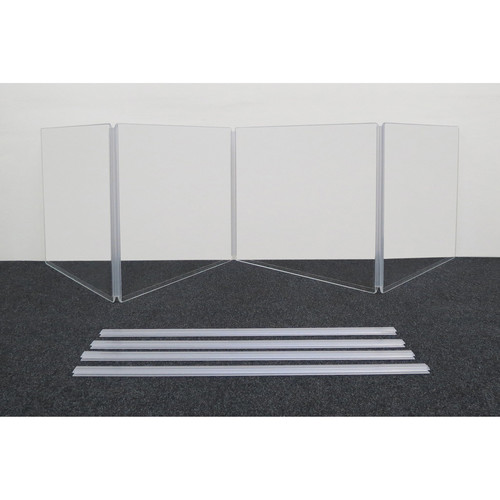 ClearSonic ARX2418x4 Scratch-Resistant Four-Section Height Extender with H-Channel (24x18