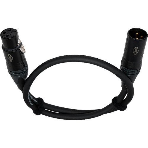 Cloud Microphones Elevated Performance Audio XLR Cable (Black 1.5')