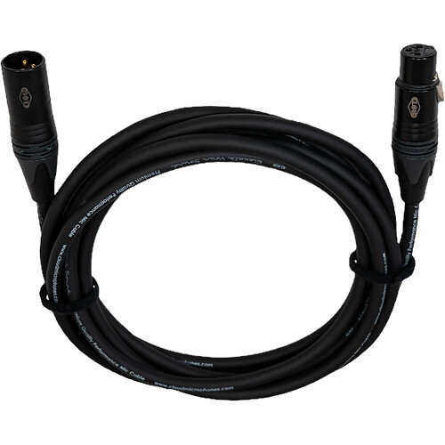 Cloud Microphones Elevated Performance Audio XLR Cable (Black 10')