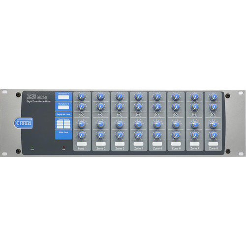 Cloud USA Z8MK4 3 U Rackmountable Audio Mixer