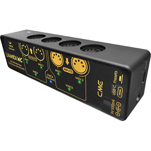 CME U4MIDI WC 2-In / 2-Out Compact USB to MIDI Interface