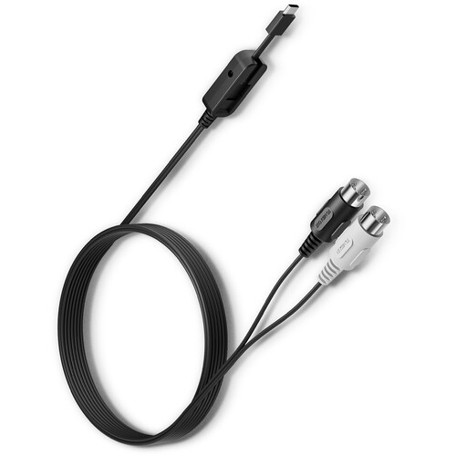 CME C2MIDI Pro Dual-Purpose USB-C MIDI Cable (6.5')