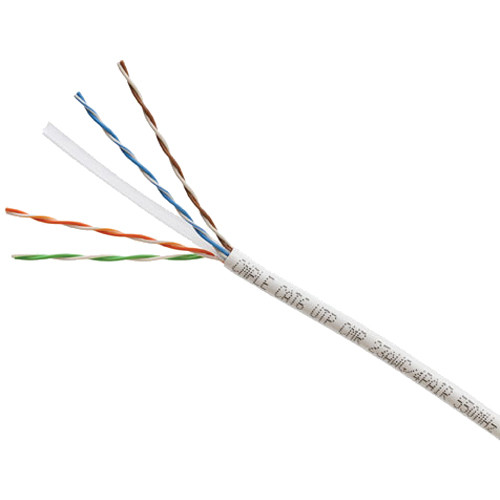 Cmple Cat6 Bulk Ethernet/LAN Cable (1000' White)