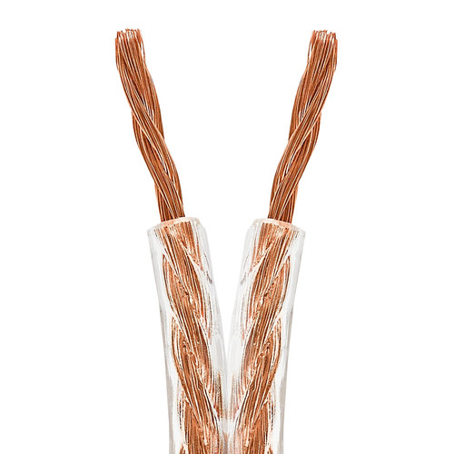 Cmple 14 AWG Compact Speaker Wire Cable (Clear 50')