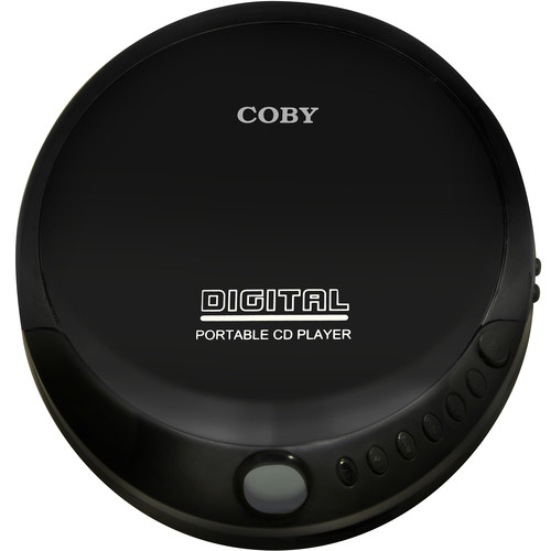 Coby Portable Compact CD Player (Black) CD-190-BLK B&H Photo