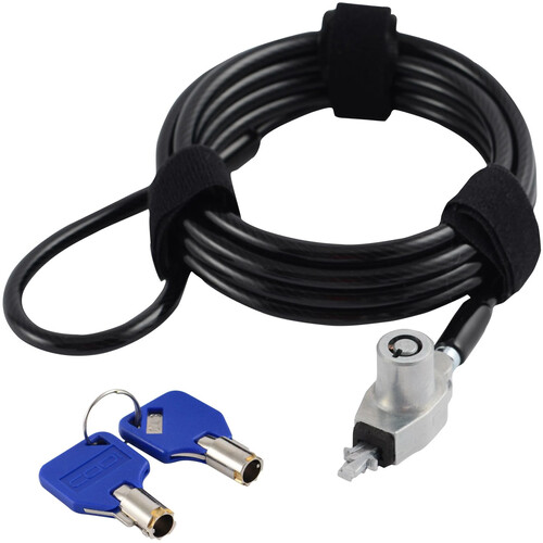 CODi Bilateral Key Cable Lock with Two Keys for Wedge Slots