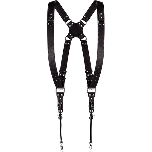 Coiro Dual Camera Harness (Black)