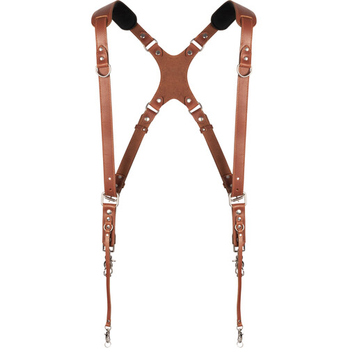 Coiro Skinny Dual Camera Harness (Tan)