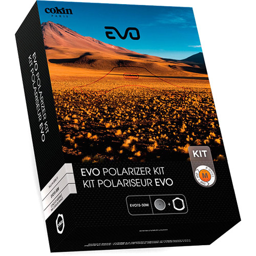 Cokin Evo Aluminum P Series Filter Holder and 95mm Circular Polarizer Filter Kit