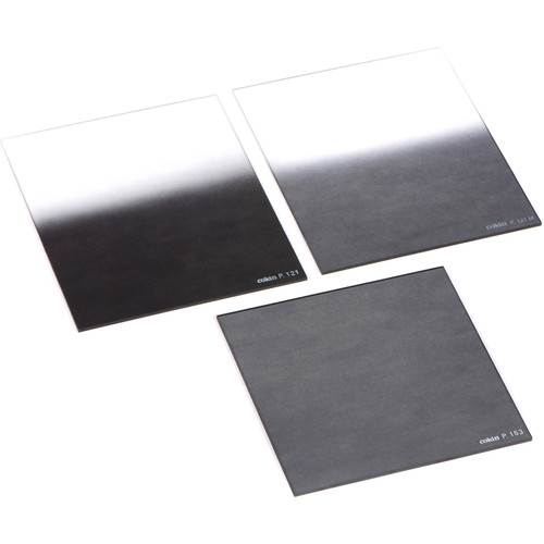 Cokin P Series Solid and Hard-Edge Graduated Neutral Density Filter Kit with P Series Filter Holder and Adapter Rings
