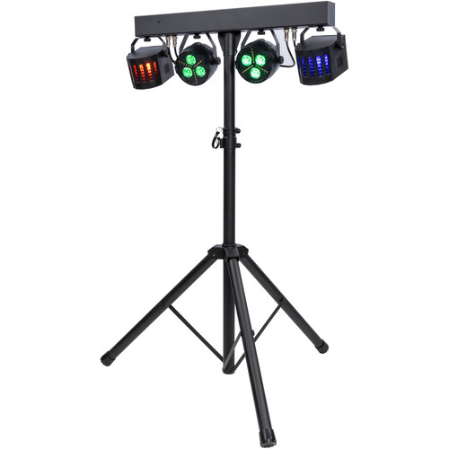 ColorKey PartyBar Go Compact All-in-One Battery Powered Lighting Package