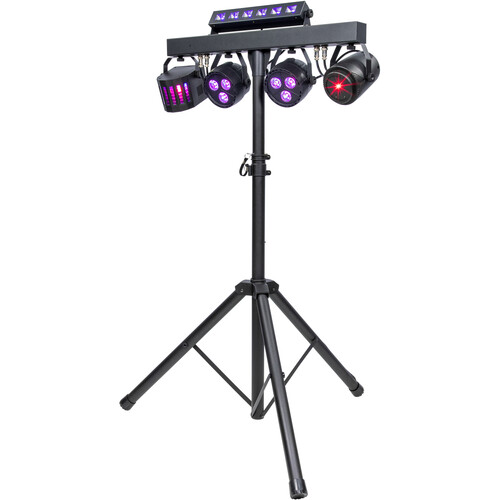 ColorKey PartyBar FX Compact All-In-One Multi-Effect Lighting Package