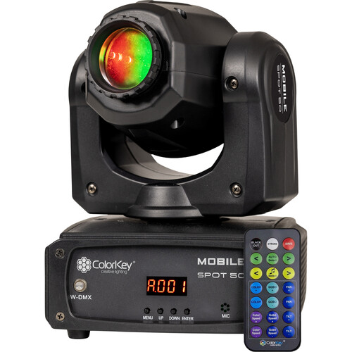 ColorKey Mobile Spot 50 Wireless Battery-Powered Moving Head