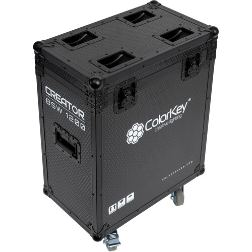 ColorKey Flight Case for Two Creator BSW 1200 Light Fixtures
