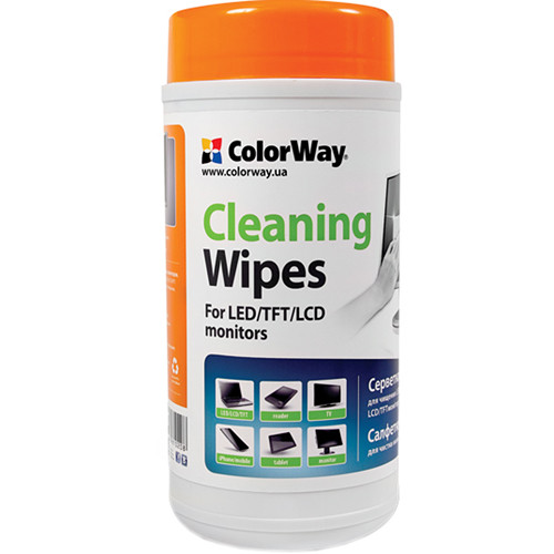 ColorWay Cleaning Wipes for Laptops and Monitors CW1071 B&H